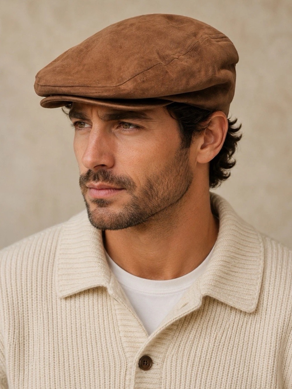 Orvis Suede Newsboy Cap
